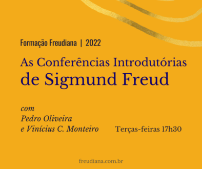 As Conferências Introdutórias de Sigmund Freud